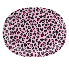 12" Skull Leopard Melamine Platter by Ashland&reg;