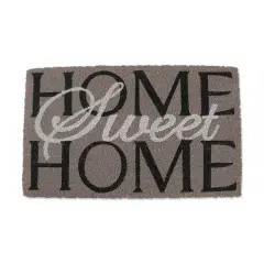 DII&reg; J&M Home Sweet Home Vinyl Back Coir Doormat