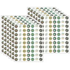 Teacher Created Resources Mini Eucalyptus Stickers, 12 Packs of 378