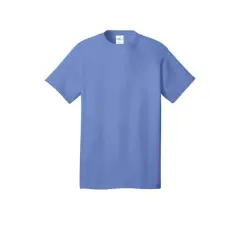 Port & Company&reg; Brights Core Cotton T-Shirt Carolina Blue