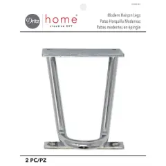 Dritz Home Nickel Modern Hairpin Legs