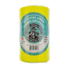 Gudebrod Artificial Sinew, 300yd. Neon Yellow