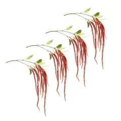 53.25" Red Amaranthus Floral Stems, 4ct.