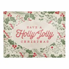 Holly Jolly Poly Twill Placemat
