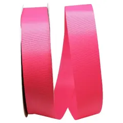 JAM Paper 1.5" x 100yd. Grosgrain Allure Ribbon Shocking Pink