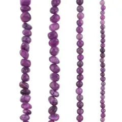 Dark Purple Quartz Beads by Bead Landing&trade;