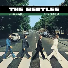 2026 The Beatles: Albums & Artwork Wall Calendar