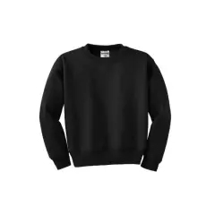 JERZEES&reg; NuBlend&reg; Crewneck Youth Sweatshirt Black