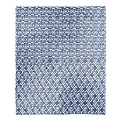 Radial Shibori Sherpa Fleece Blanket