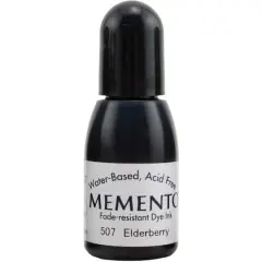 Memento Dye Ink Refill, 0.5oz. Elderberry