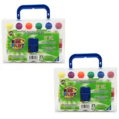 2 Pack Crafty Dab&reg; 6 Color Scented Paint Markers