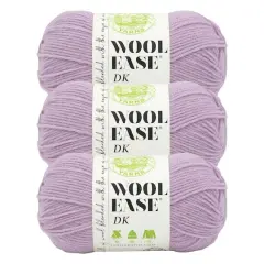 3 Pack Lion Brand&reg; Wool-Ease&reg; DK Yarn Lavender