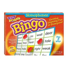 Trend Enterprises&reg; Homophones Bingo