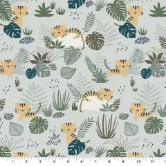 Springs Creative Stay Wild Walk in the Jungle Cotton Fabric