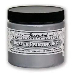 Jacquard Professional Screen Printing Ink, 16oz. Silver