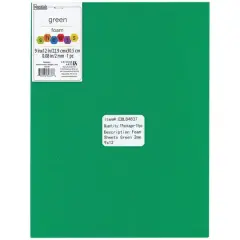 Essentials by Leisure Arts 9" x 12" Foam Sheets, 15ct. Green