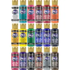 DecoArt&reg; Americana&reg; Bold Colors 18 Color Acrylic Paint Set