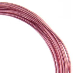 John Bead 12 Gauge Aluminum Jewelry Wire, 30ft. Rose