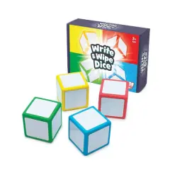 Junior Learning&reg; Write & Wipe Dice