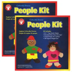 Hygloss&reg; Culturally Diverse People Kit, 2ct.