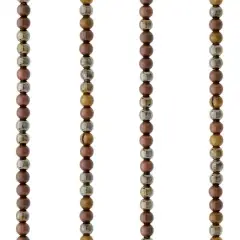 Multicolor Metal Plated Round Beads by Bead Landing&trade;