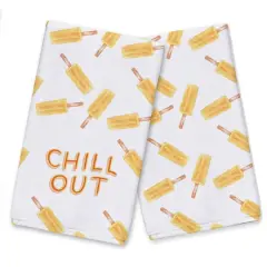 Chill Out 16" x 25" Tea Towel - Set of 2