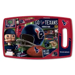 NFL Retro Series Cutting BoardHouston Texans