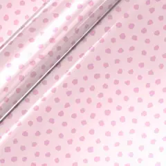 Siser&reg; EasyPatterns&reg; Plus Painted Dots Heat Transfer Vinyl Pink/Pink