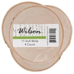 Wilson&reg; Enterprises 11" Thick Birch Rounds, 4ct.