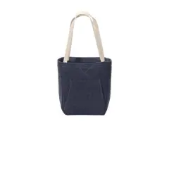 Port & Company&reg; Core Fleece Sweatshirt Tote Heather Navy