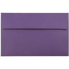JAM Paper 6" x 9" Dark Purple Premium Invitation Envelopes
