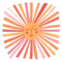 RoomMates CatCoq Sunshine Peel & Stick Giant Wall Decal