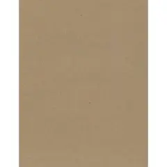 PA Paper&trade; Accents Natural 8.5" x 11" 1X Heavy 52pt. Chipboard, 25 Sheets