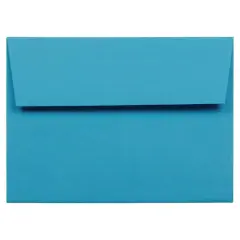 JAM Paper A6 Colored Invitation Envelopes, 50ct. Blue