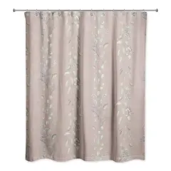 Vines Shower Curtain Blush