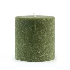 Root Candles 3" x 3" Unscented Timberline&trade; Pillar Candle Dark Olive