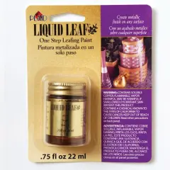 Plaid&reg; Liquid Leaf&reg; Brass Leafing Paint