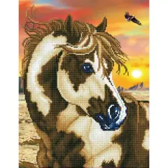 Diamond Dotz&reg; Intermediate Wild & Free Diamond Painting Kit