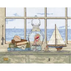 Janlynn&reg; Sea Breeze Vista Counted Cross Stitch Kit