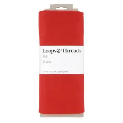Red Felt by Loops & Threads&reg;