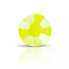 Preciosa MAXIMA SS10 Czech Crystal Flat Back Rhinestones, 144ct. Neon Yellow