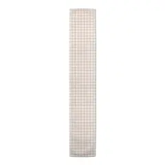 72" Fall Grid Polyester Twill Table Runner