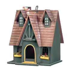 12.5" Magical Storybook Cottage Birdhouse