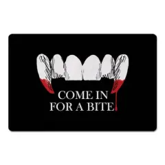 Come In For A Bite Floor Mat