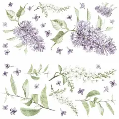 RoomMates Lilac Peel & Stick Giant Wall Decals