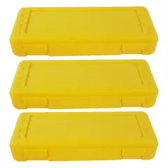 Romanoff&reg; Ruler Boxes, 3ct. Yellow