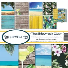 Reminisce Collection Kit 12"X12"-Shipwreck Club