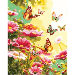 8" x 10" Butterfly Meadow Paint-by-Number Kit by Artist's Loft&reg;