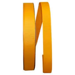 JAM Paper 7/8" Grosgrain Texture Ribbon Gold