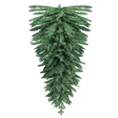 60" Green Pine Artificial Christmas Teardrop Swag